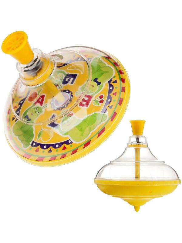 Юла прозрачная «Гусеница», МИКС