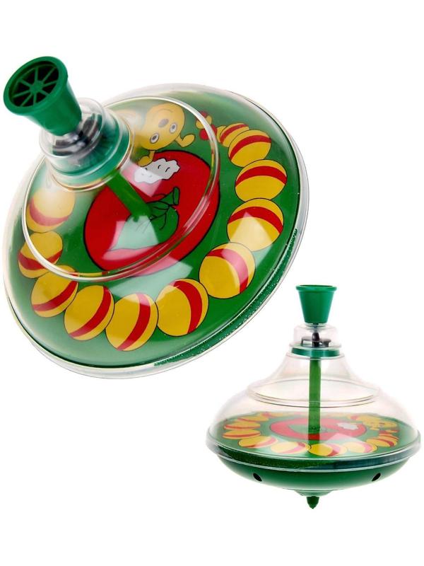 Юла прозрачная «Гусеница», МИКС