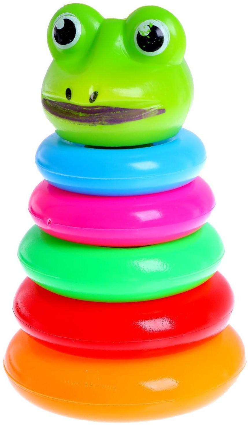 Пирамида «Лягушка», 5 колец