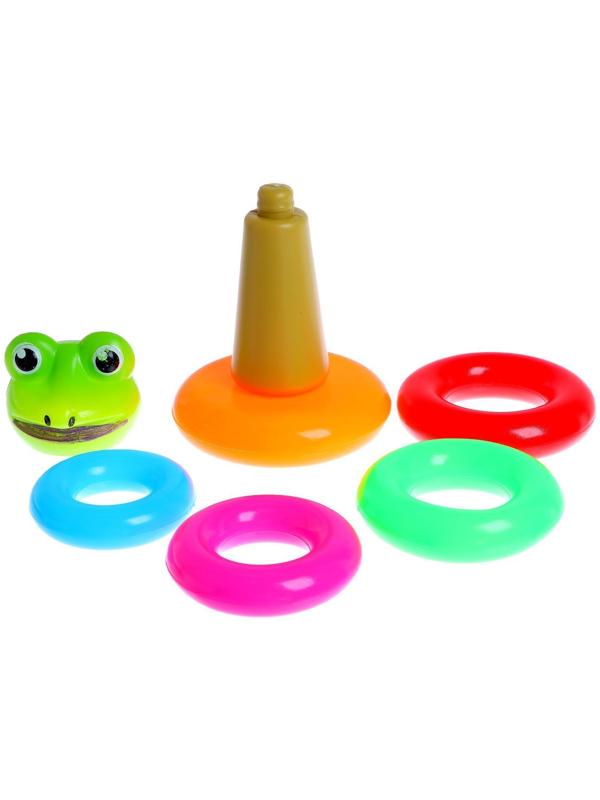 Пирамида «Лягушка», 5 колец