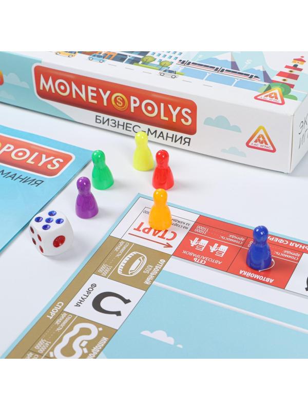 Экономическая игра «MONEY POLYS. Бизнес-мания», 8+