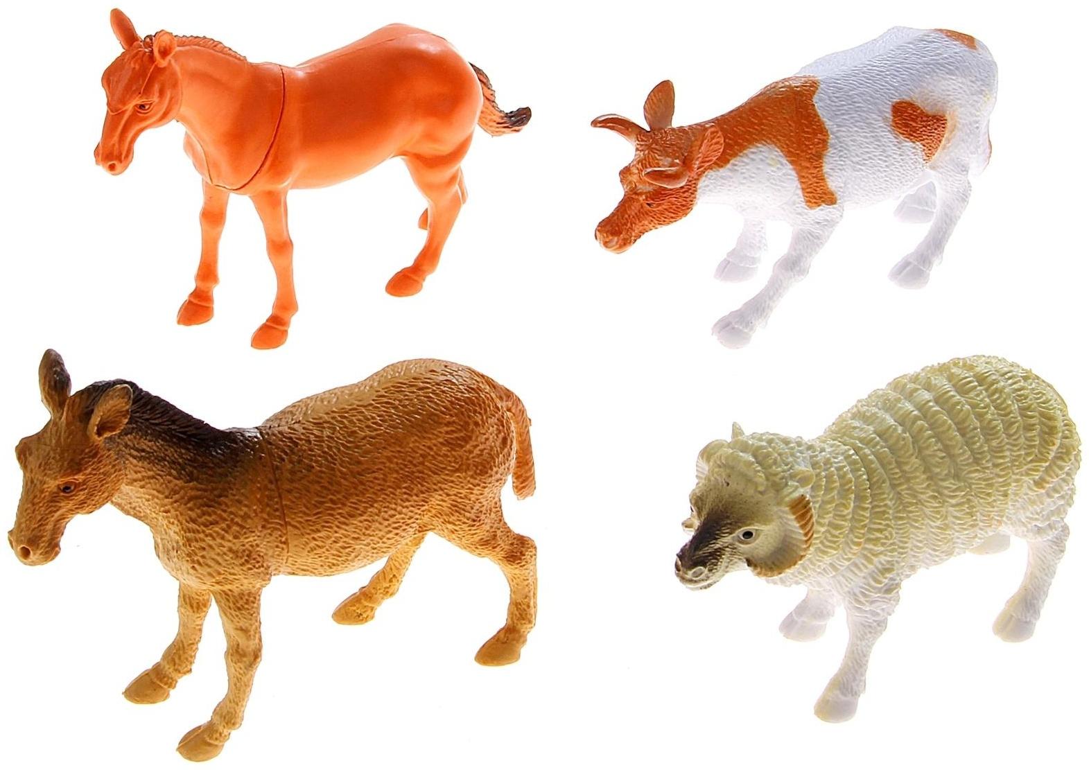 Набор животных «Ферма», 4 фигурки