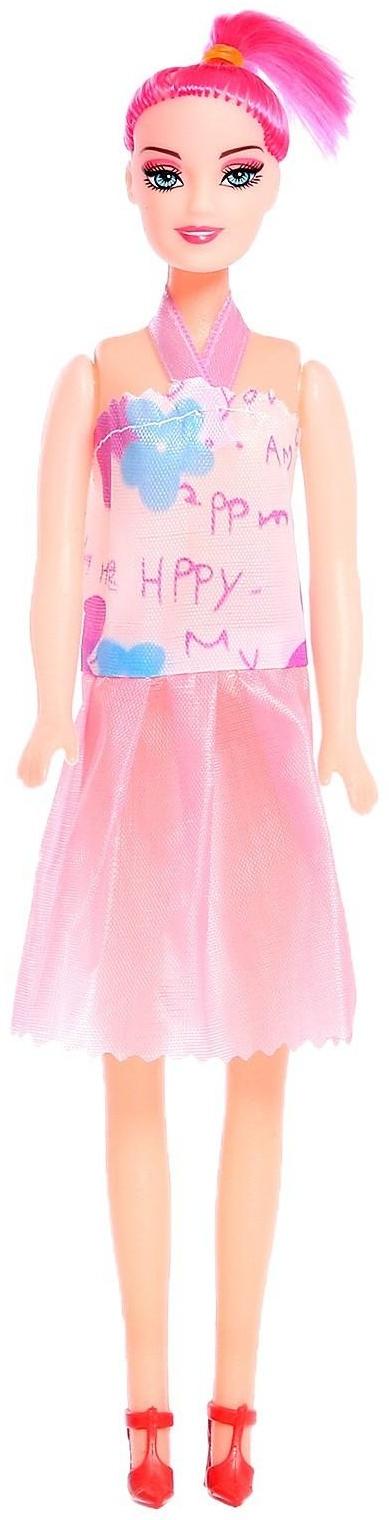 Кукла-модель «Оленька» в вечернем платье, МИКС