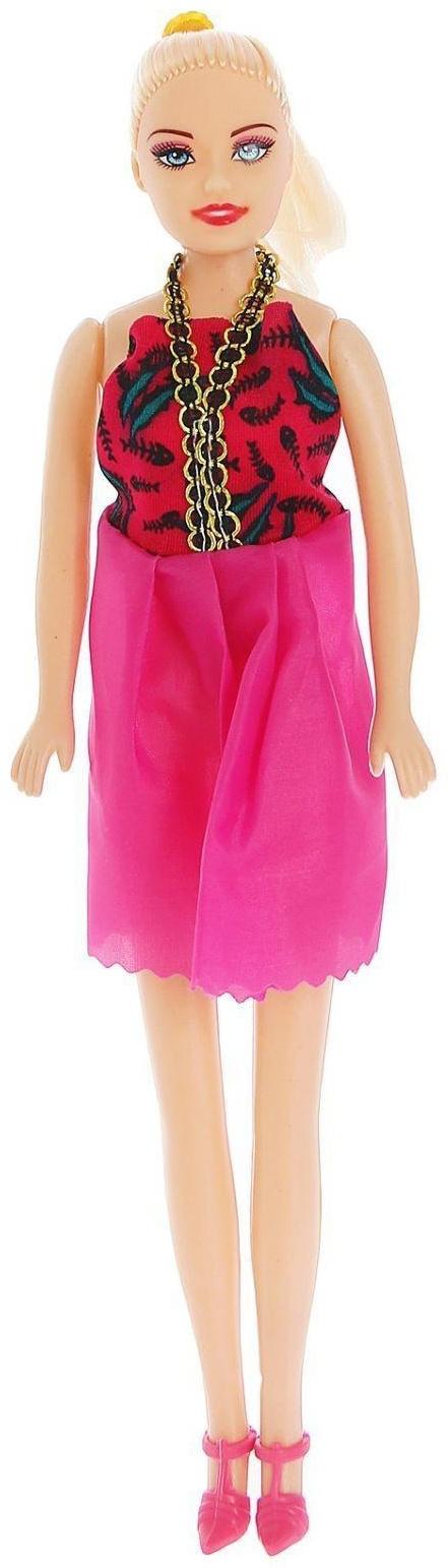 Кукла-модель «Оленька» в вечернем платье, МИКС