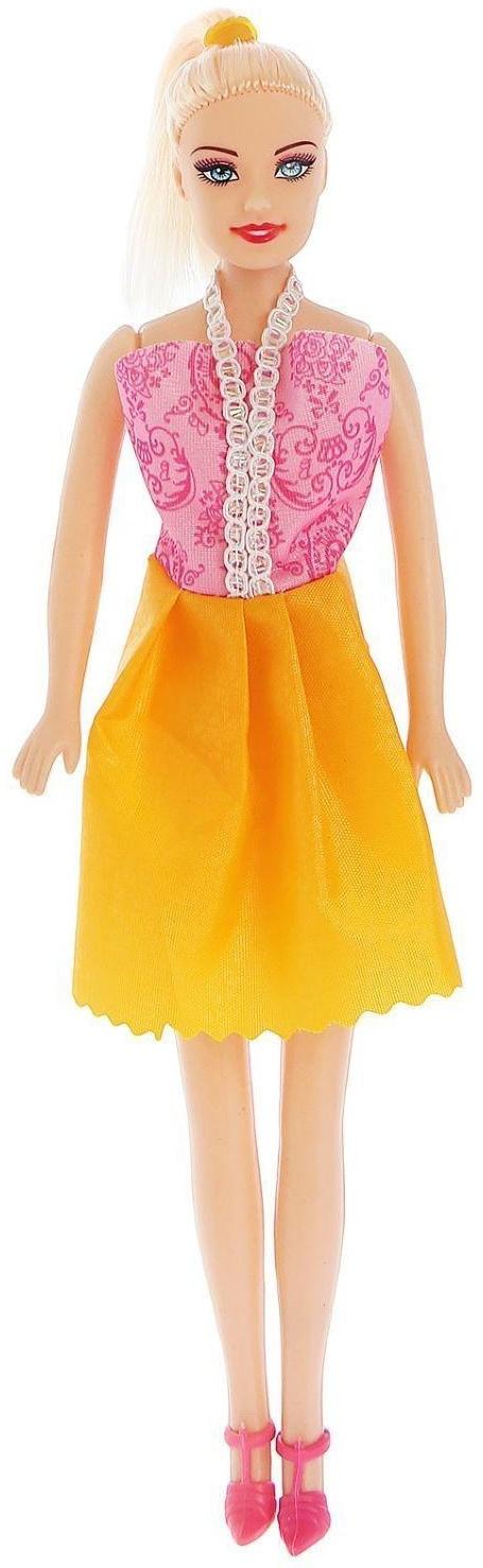 Кукла-модель «Оленька» в вечернем платье, МИКС