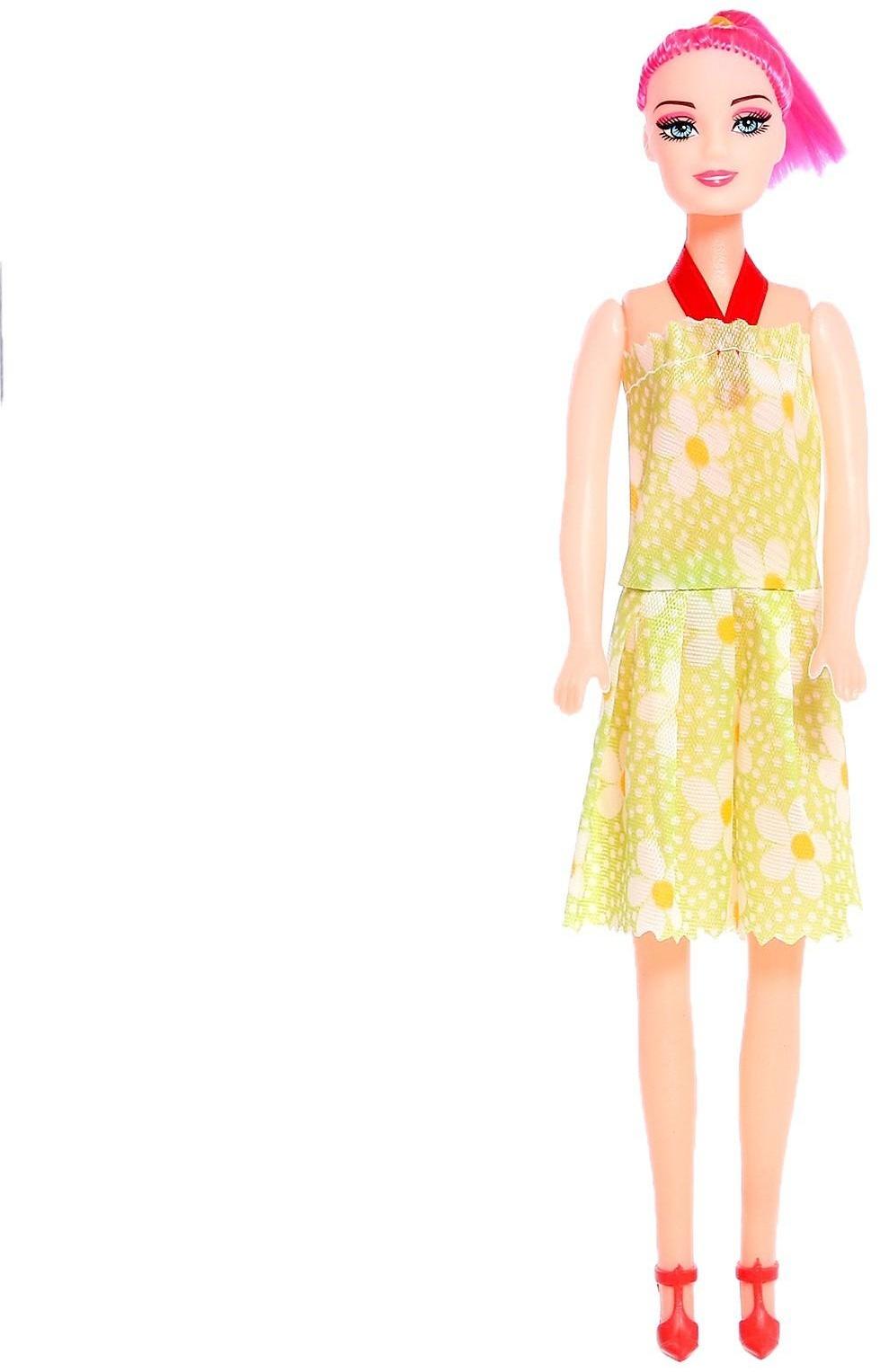 Кукла-модель «Оленька» в вечернем платье, МИКС