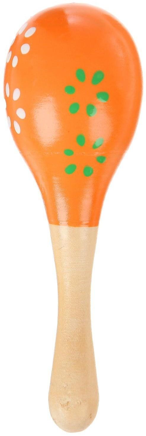 Игрушка музыкальная Маракас «Горох и полоска», МИКС