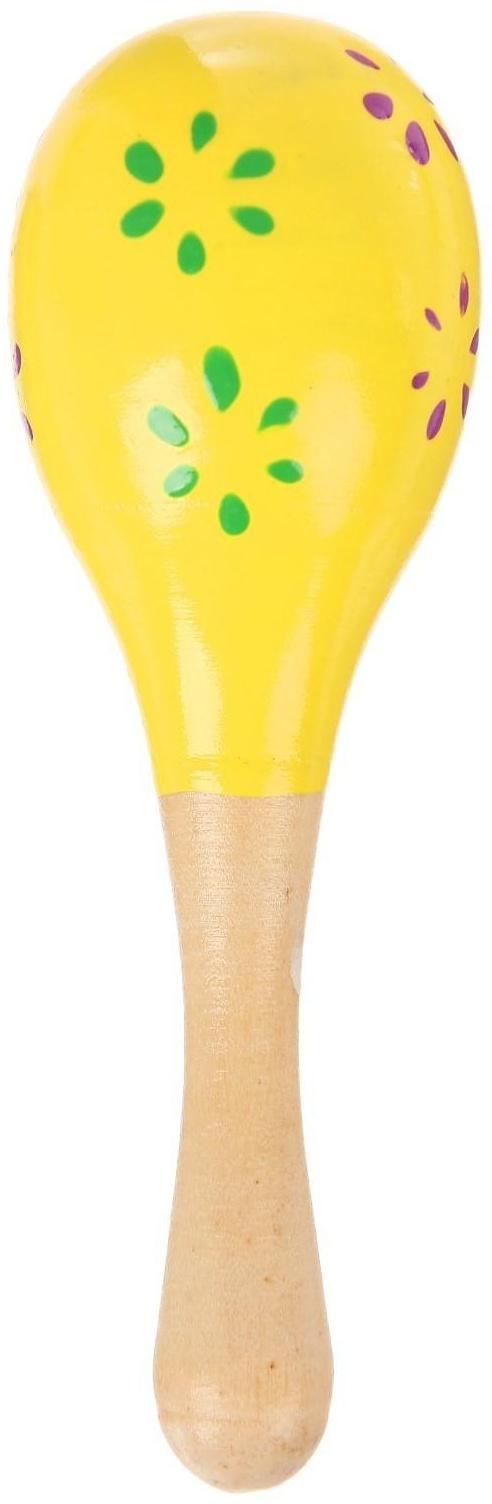 Игрушка музыкальная Маракас «Горох и полоска», МИКС