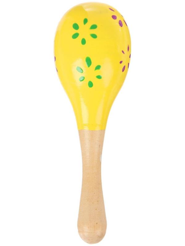 Игрушка музыкальная Маракас «Горох и полоска», МИКС