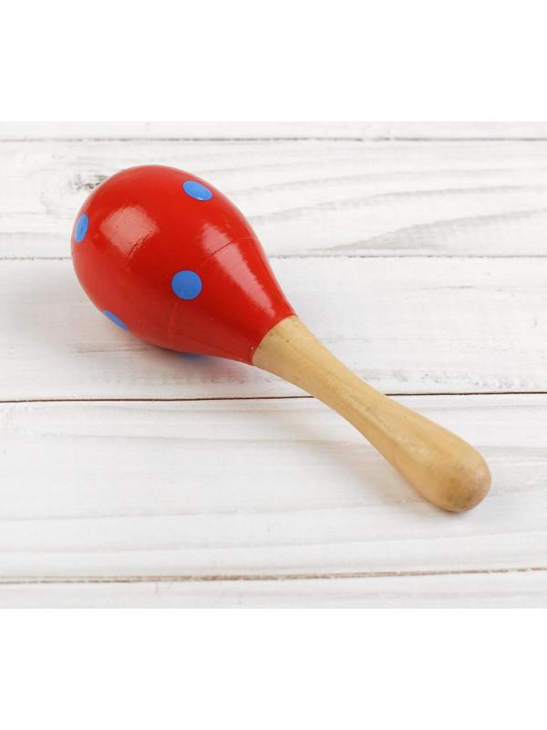 Игрушка музыкальная Маракас «Горох и полоска», МИКС