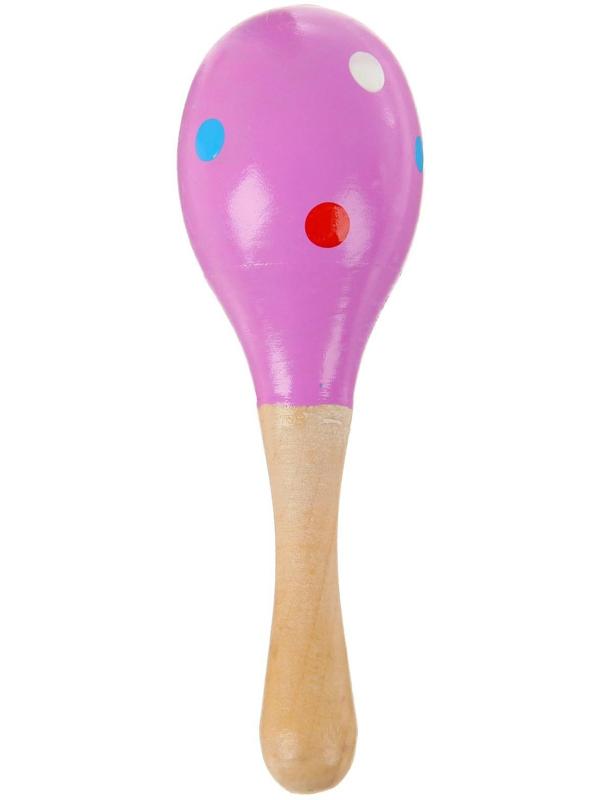 Игрушка музыкальная Маракас «Горох и полоска», МИКС