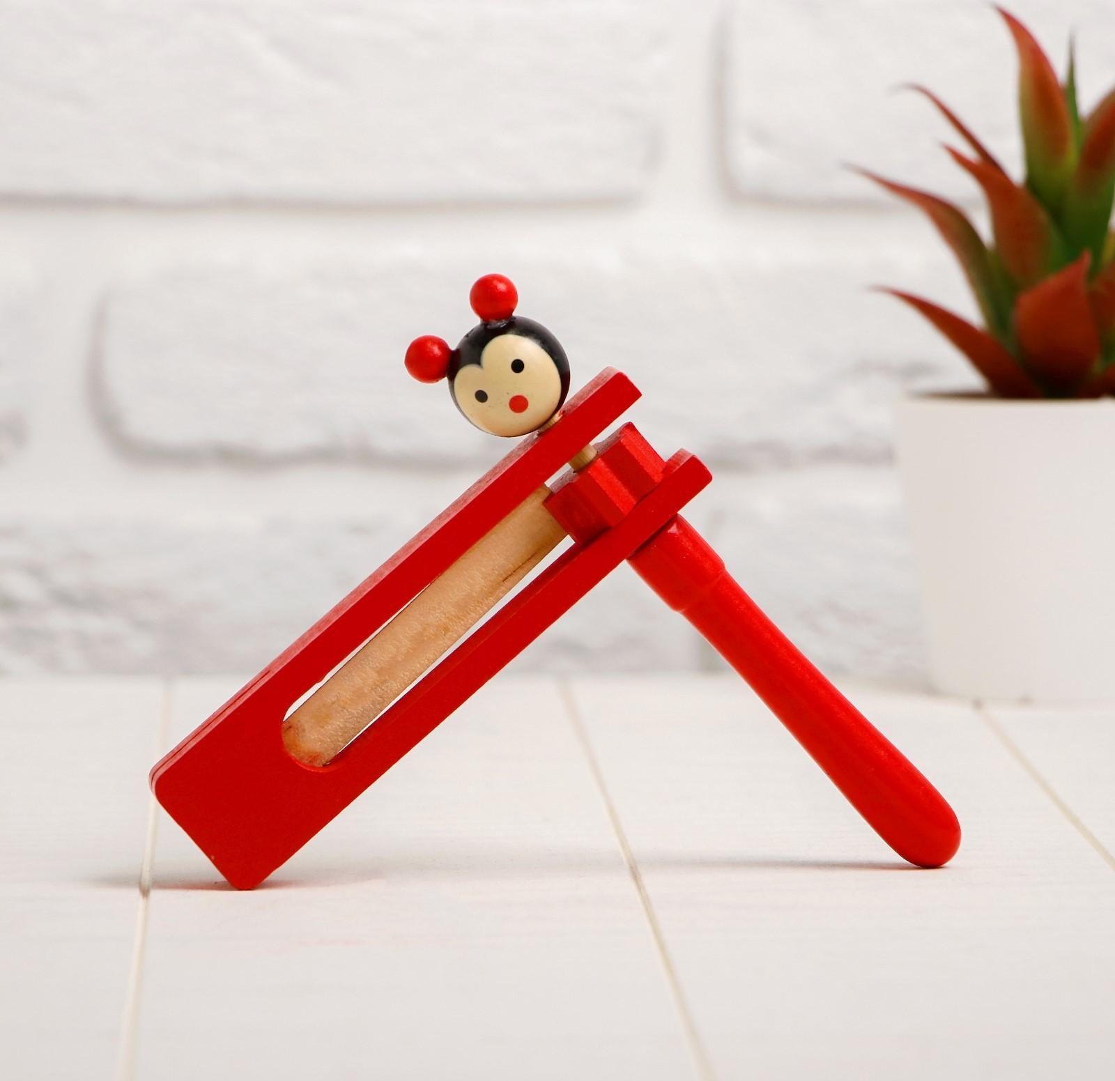 Игрушка музыкальная Трещотка, МИКС