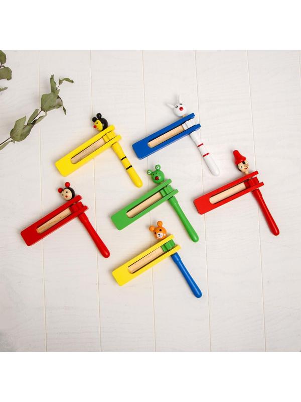 Игрушка музыкальная Трещотка, МИКС