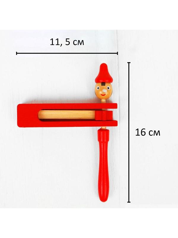 Игрушка музыкальная Трещотка, МИКС