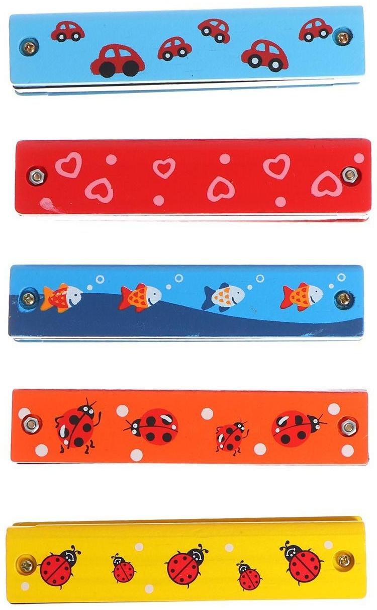 Игрушка музыкальная «Губная гармошка. Солнечный день», МИКС