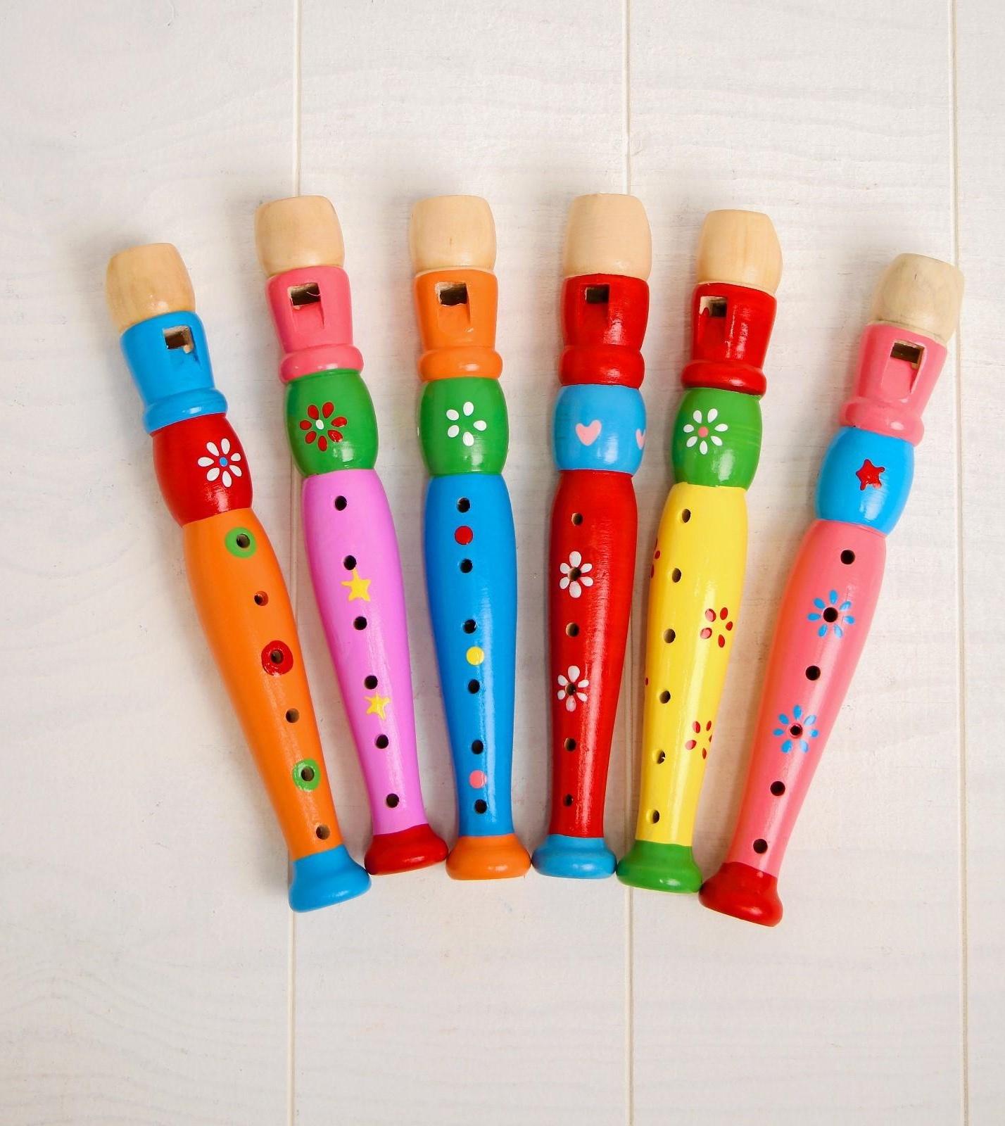 Музыкальная игрушка «Дудочка средняя», цвета МИКС