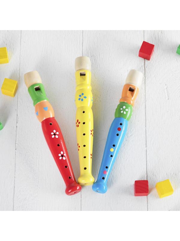 Музыкальная игрушка «Дудочка средняя», цвета МИКС