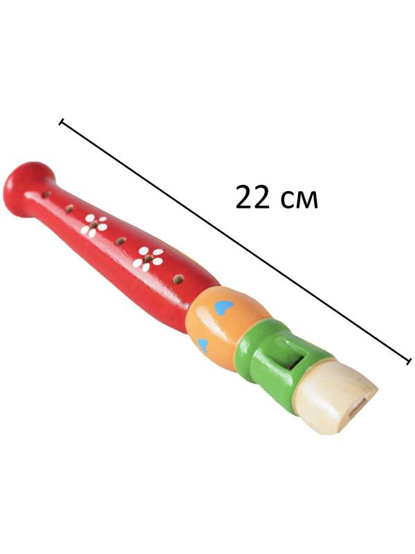 Музыкальная игрушка «Дудочка средняя», цвета МИКС