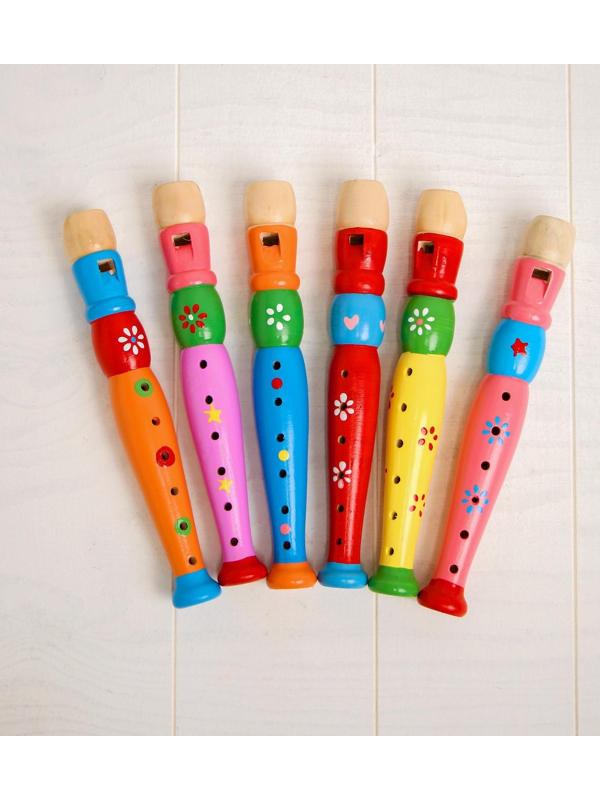 Музыкальная игрушка «Дудочка средняя», цвета МИКС