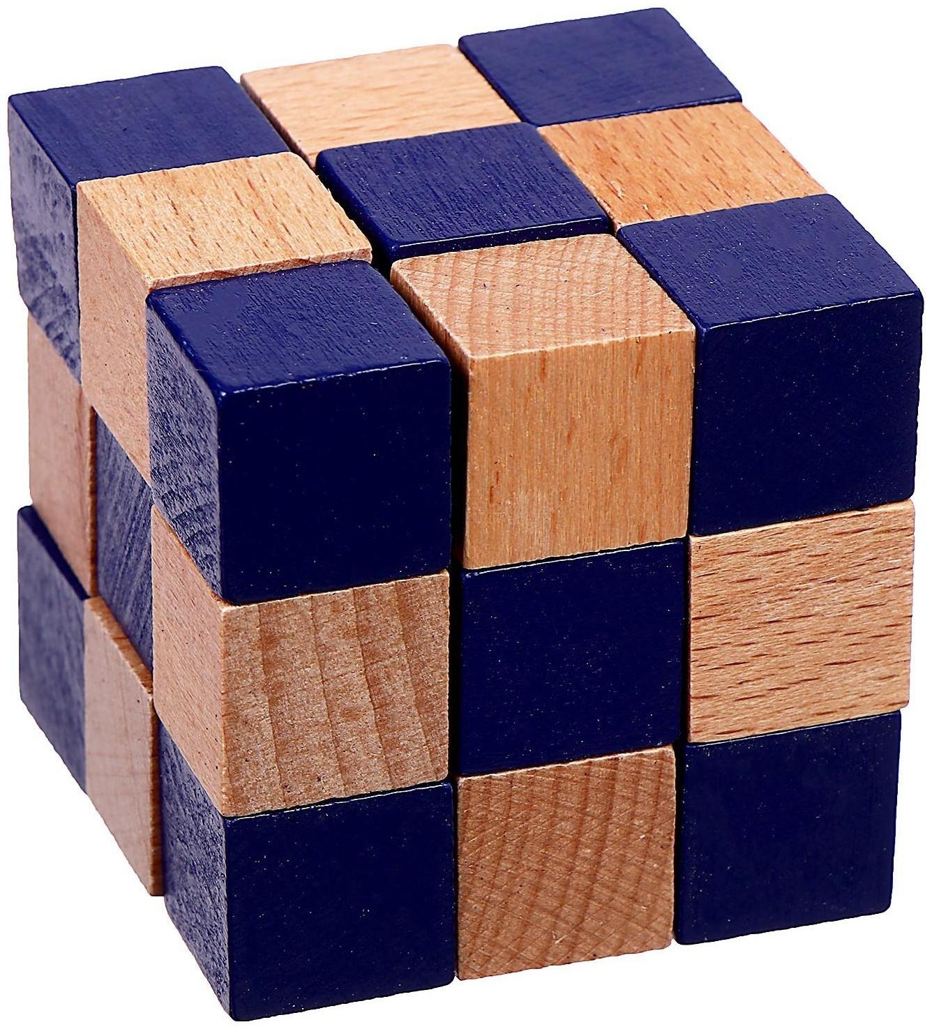 Головоломка деревянная Игры разума «Куб Горгоны»