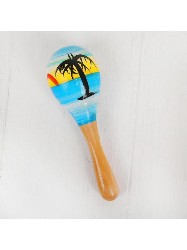 Музыкальная игрушка «Маракас Пальмы» малый, длина: 12 см