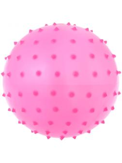 Мячик массажный, матовый пластизоль, d=14 см, 30 г, МИКС