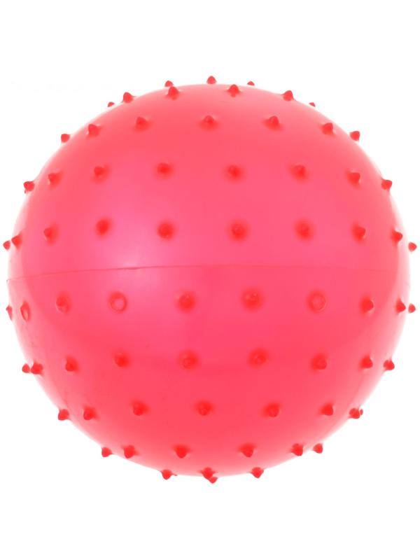 Мячик массажный, матовый пластизоль, d=14 см, 30 г, МИКС