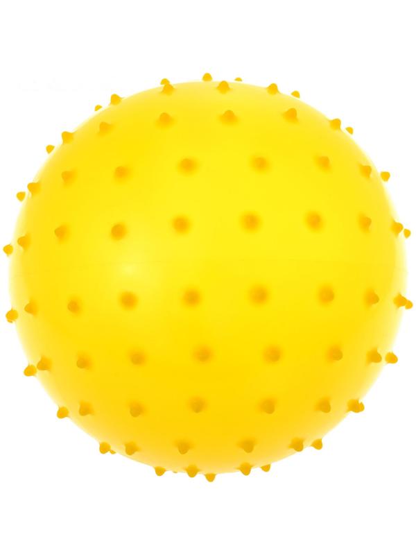 Мячик массажный, матовый пластизоль, d=14 см, 30 г, МИКС
