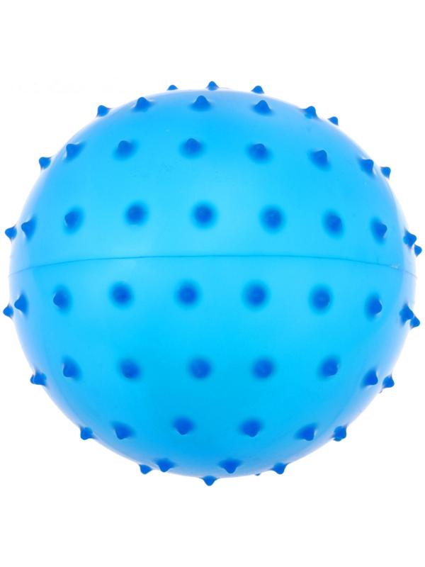 Мячик массажный, матовый пластизоль, d=12 см, 24 г, МИКС