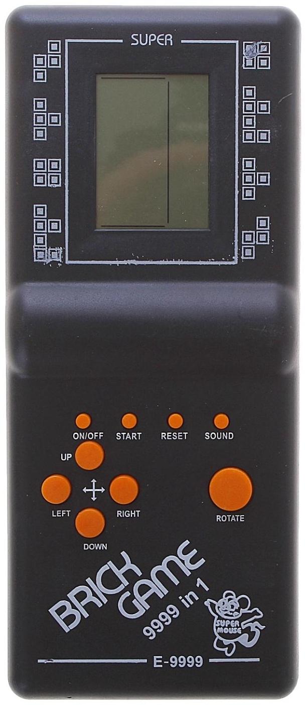 Электронная игра, цвет чёрный