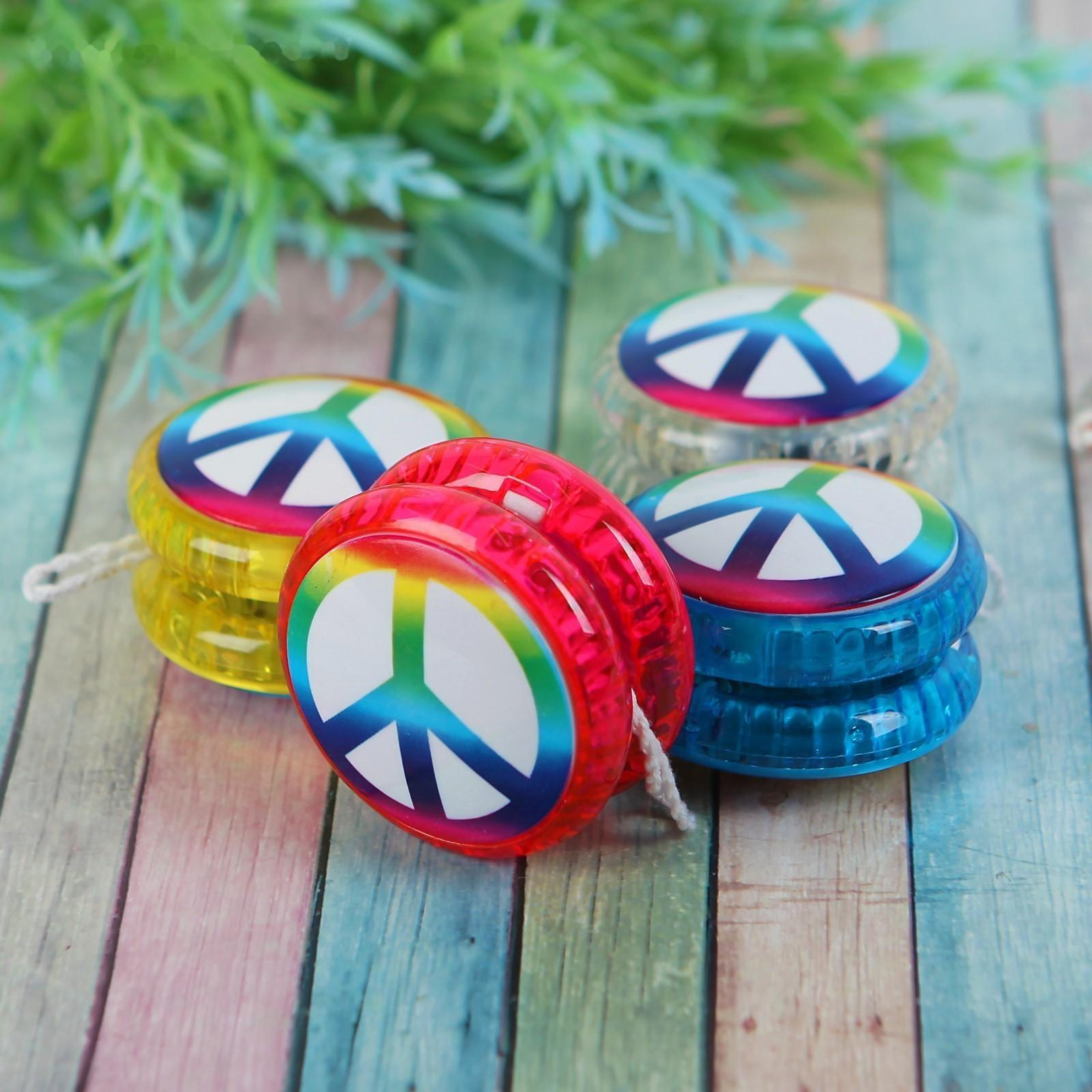 Йо-Йо «Мир», световой / Микс 1 шт.