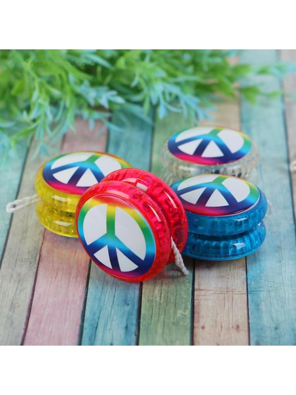 Йо-Йо «Мир», световой / Микс 1 шт.