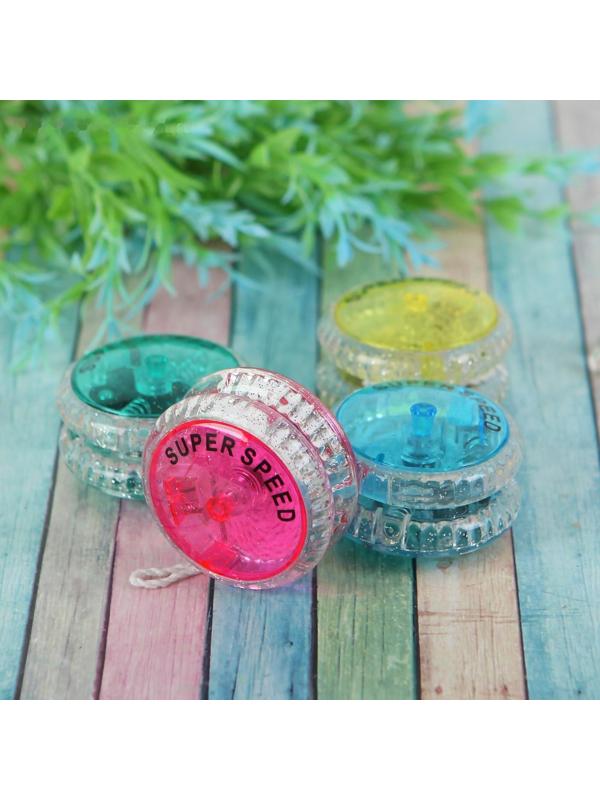 Йо-йо «Супер», световой, цвета микс, 1 шт., 314479