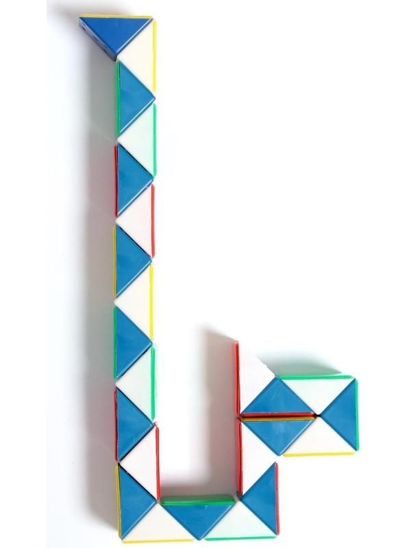 Головоломка «Змейка цветная»