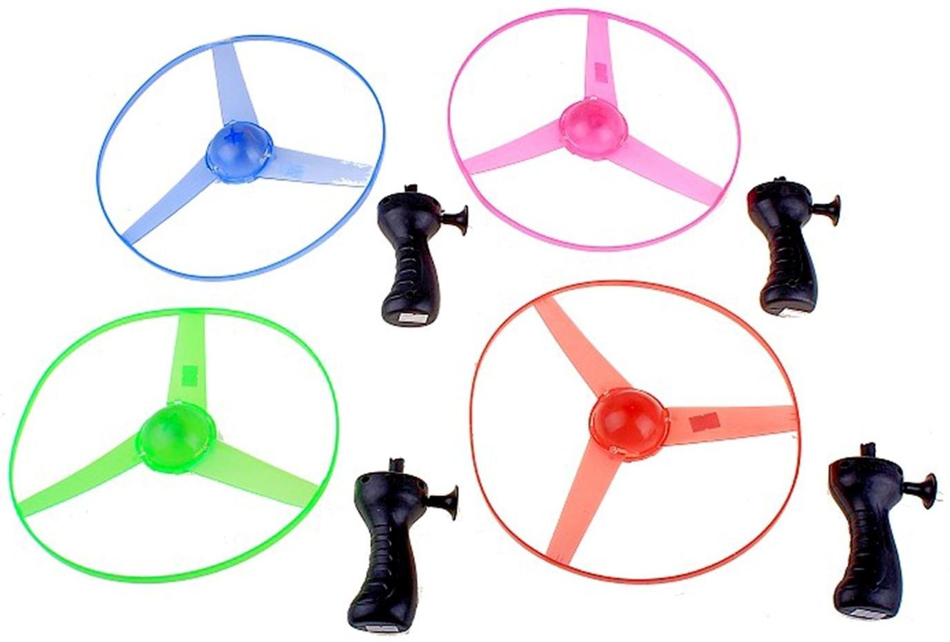 Вертушка для детей «Сияние», с запуском, световые эффекты, цвета МИКС