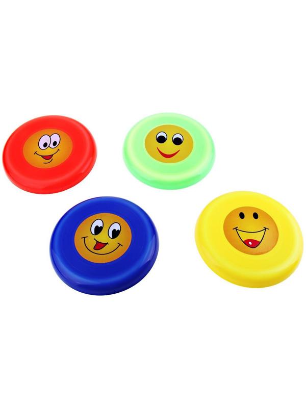 Тарелка летающая «Смайл», цвета МИКС