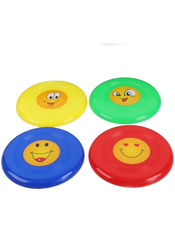 Тарелка летающая «Смайл», цвета МИКС