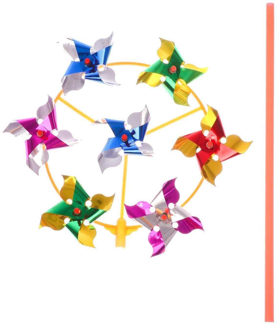 Ветерок «Завиток», восьмерка, круг, цвета МИКС