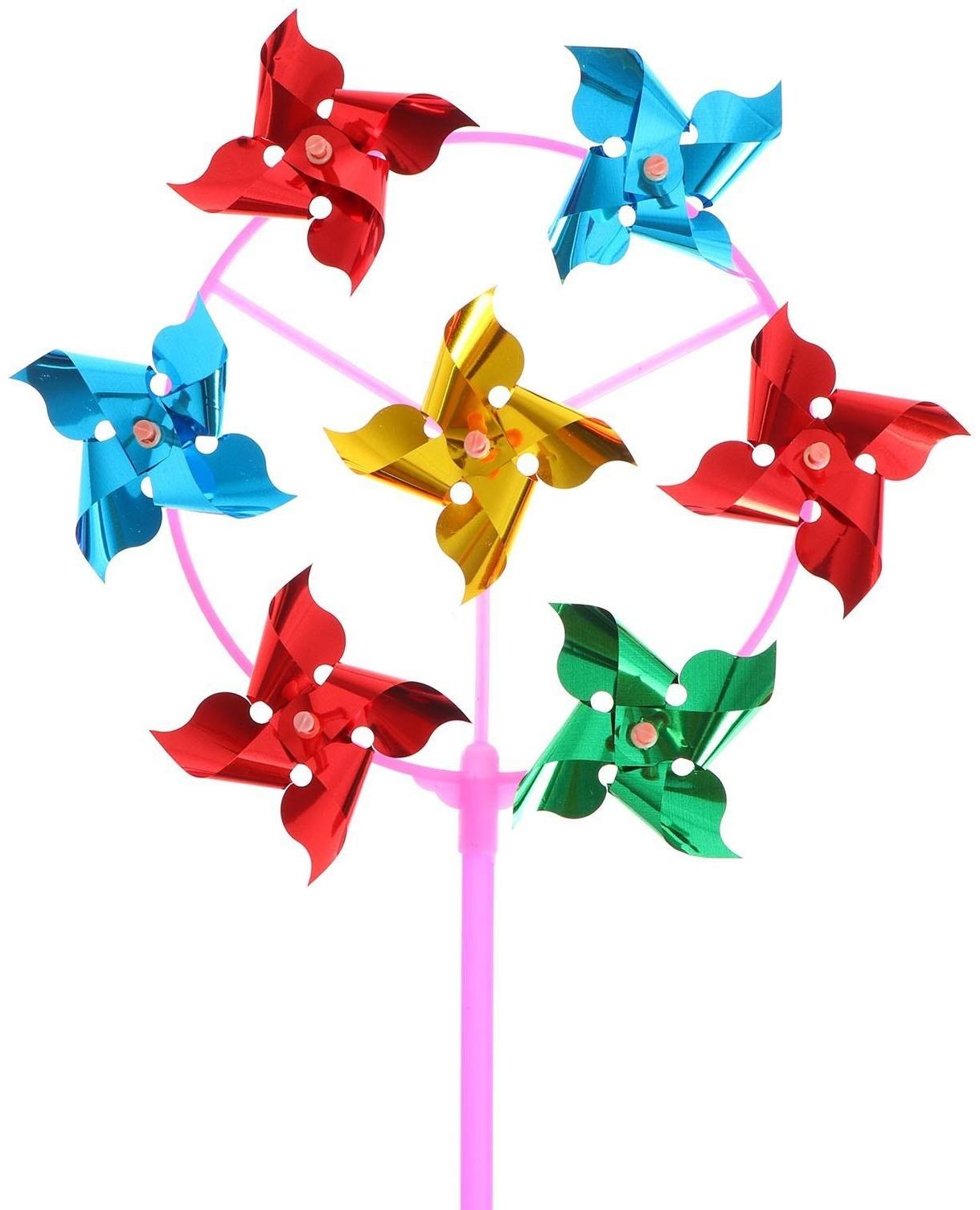 Ветерок «Завиток», восьмерка, круг, цвета МИКС