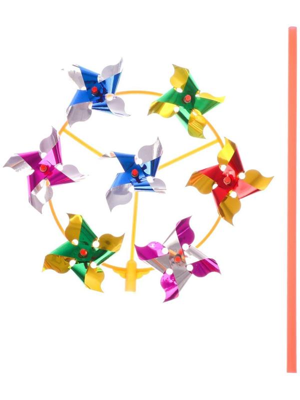 Ветерок «Завиток», восьмерка, круг, цвета МИКС