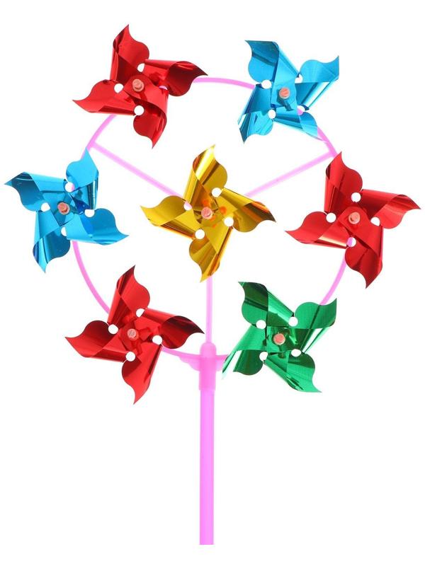 Ветерок «Завиток», восьмерка, круг, цвета МИКС