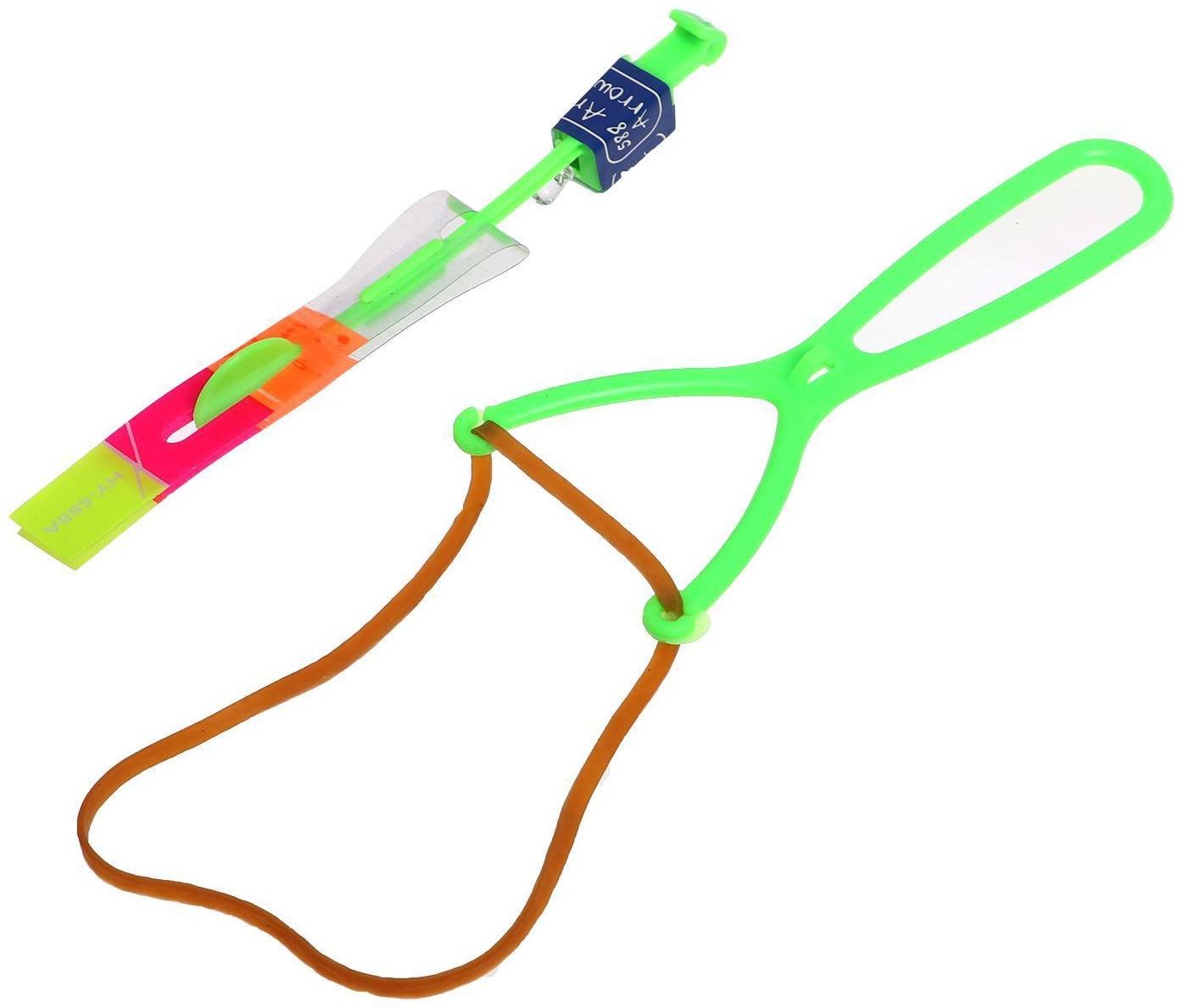 Ветрячок-рогатка, световой, цвета МИКС