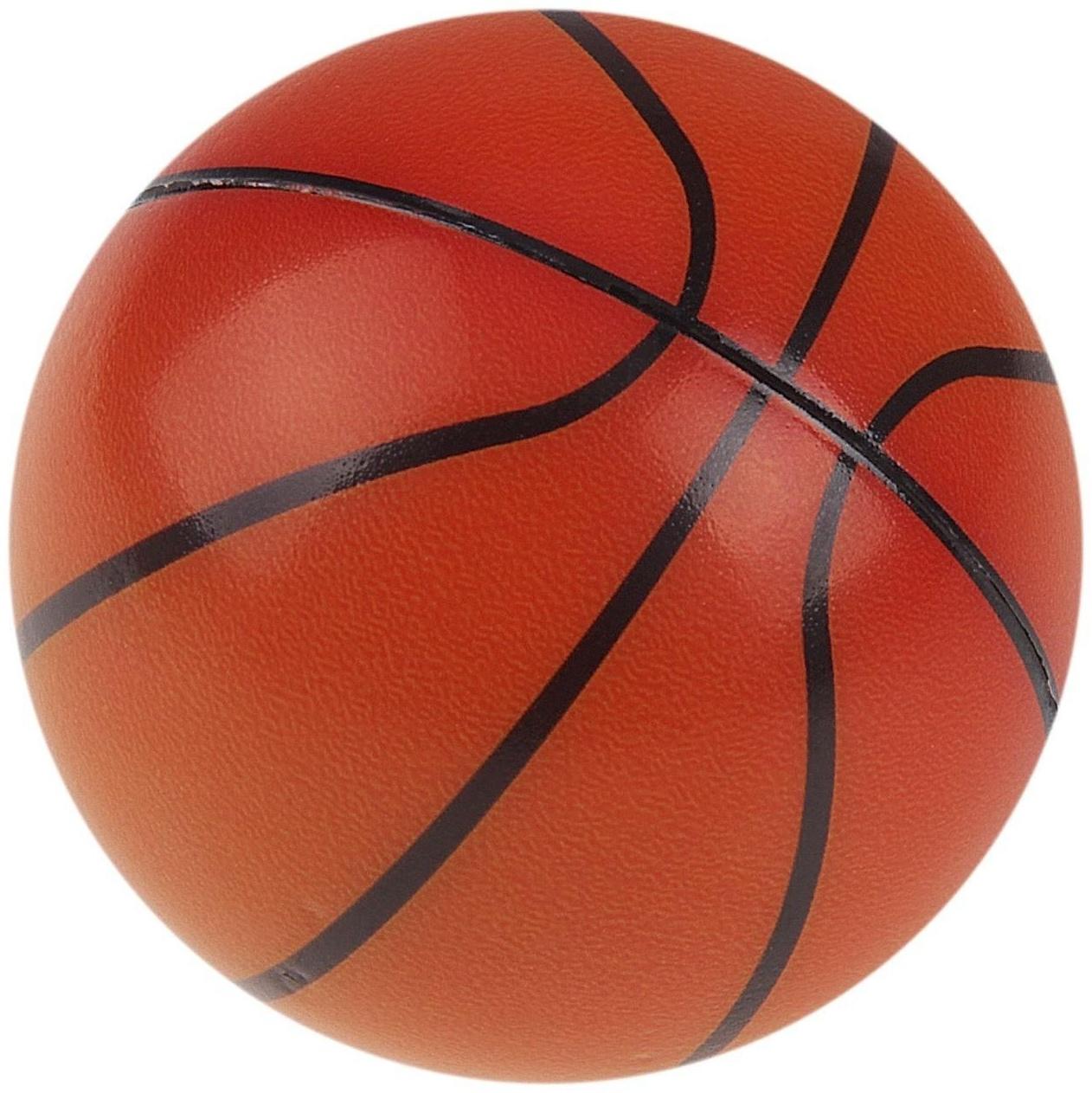 Мячик «Баскетбол», мягкий, 6,3 см., 1 шт.