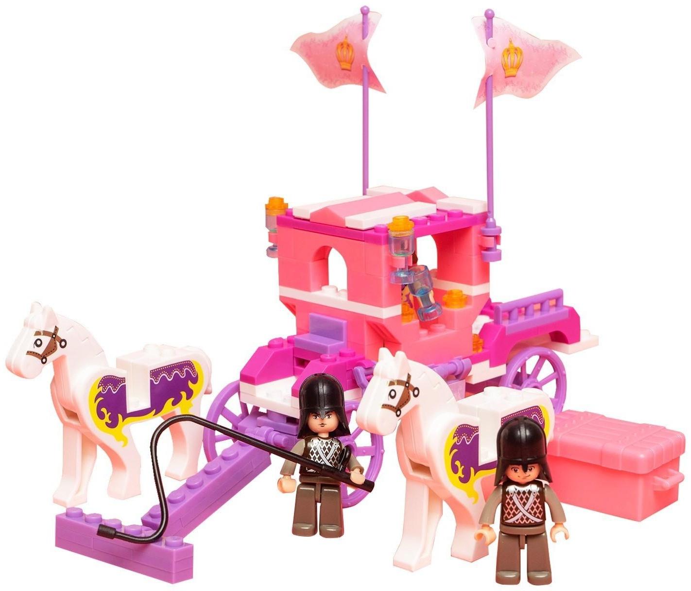 Конструктор «Розовая мечта: королевская карета», 137 деталей