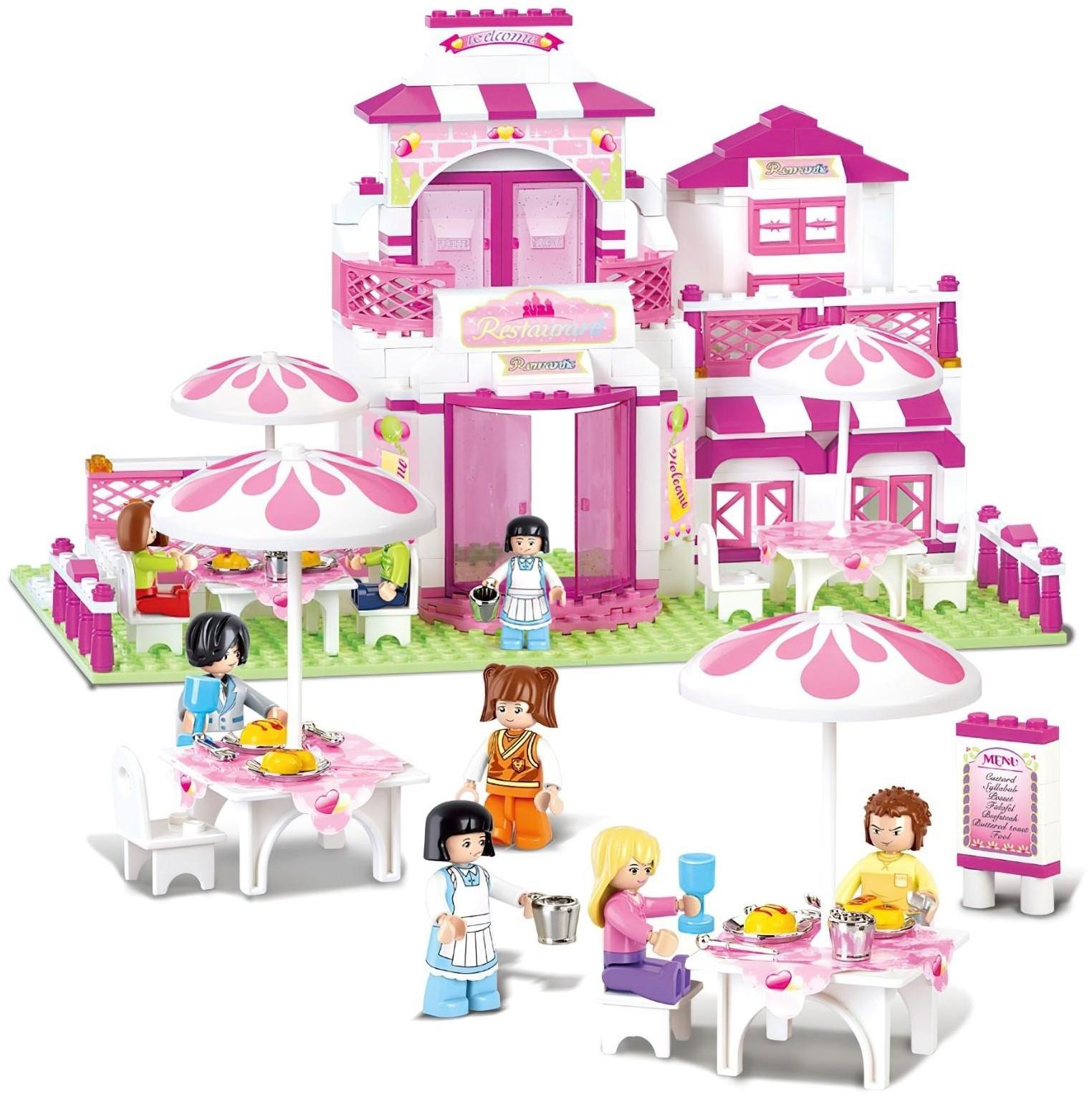 Конструктор «Розовая мечта: домик», 306 деталей