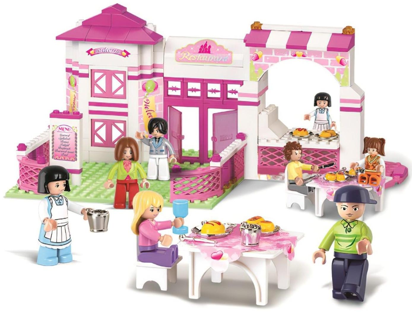 Конструктор «Розовая мечта: домик», 306 деталей