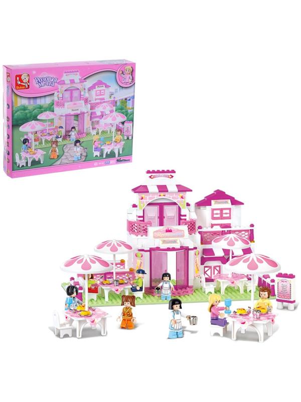 Конструктор «Розовая мечта: домик», 306 деталей