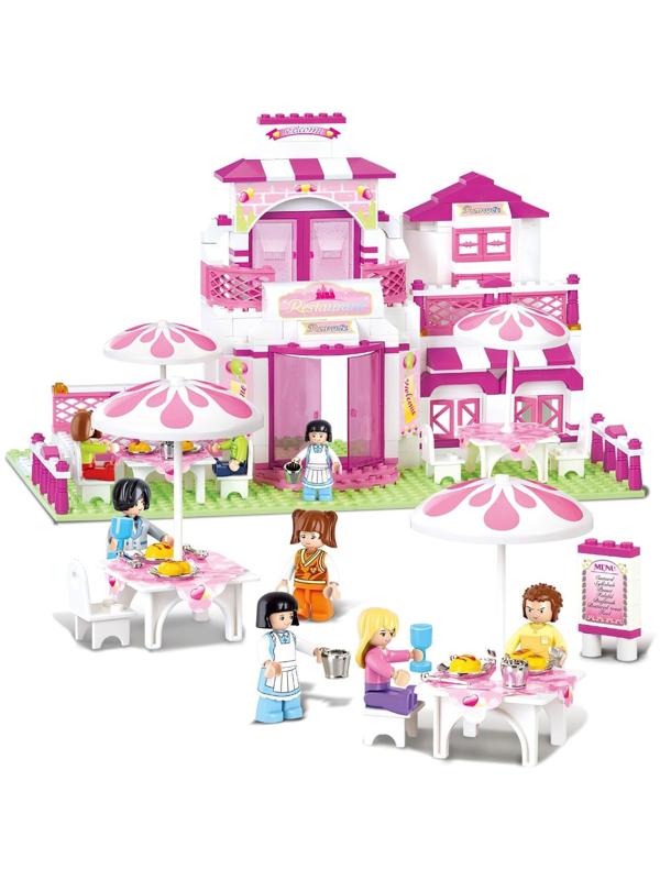 Конструктор «Розовая мечта: домик», 306 деталей