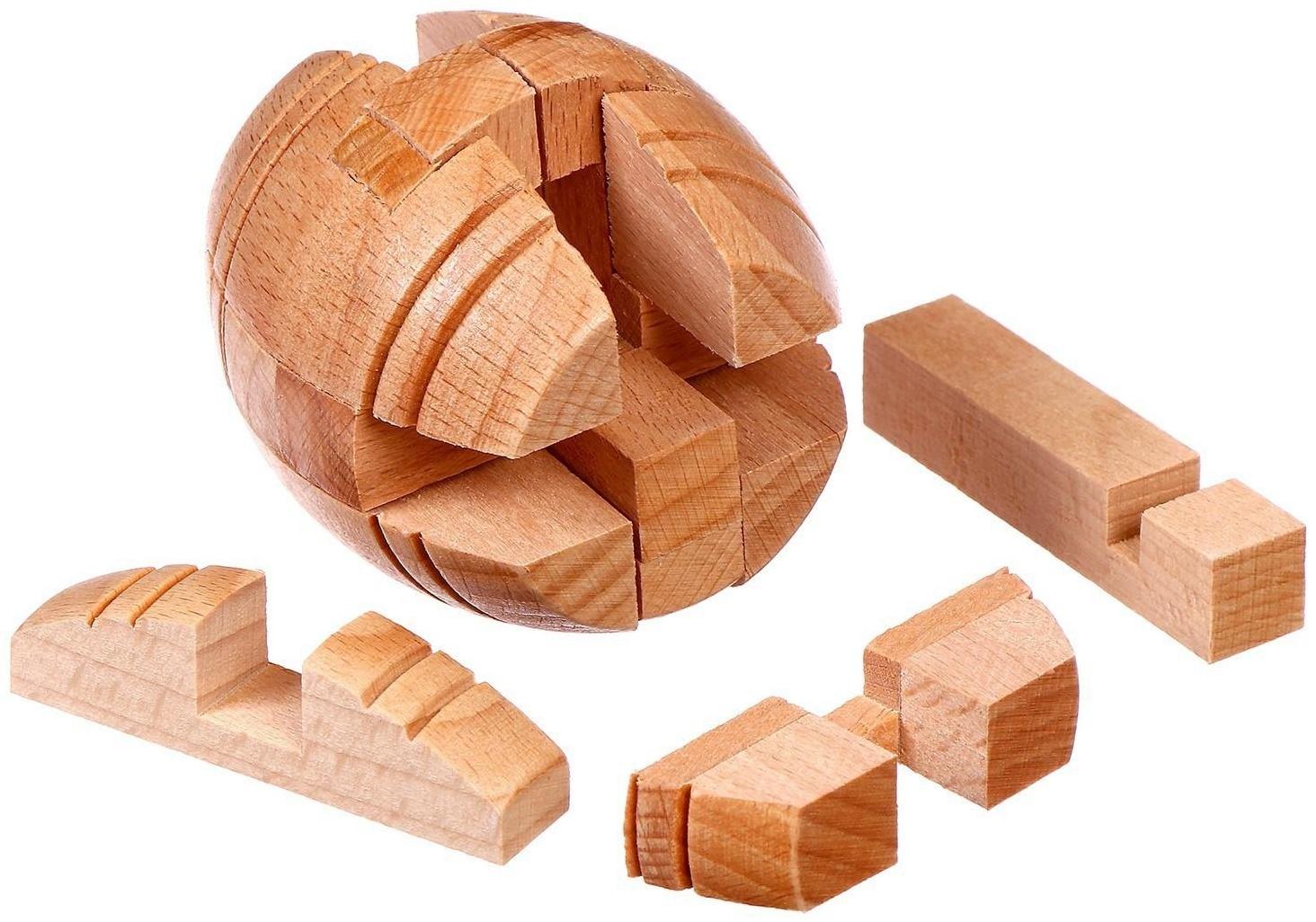 Головоломка деревянная Игры разума «Диогенова бочка»