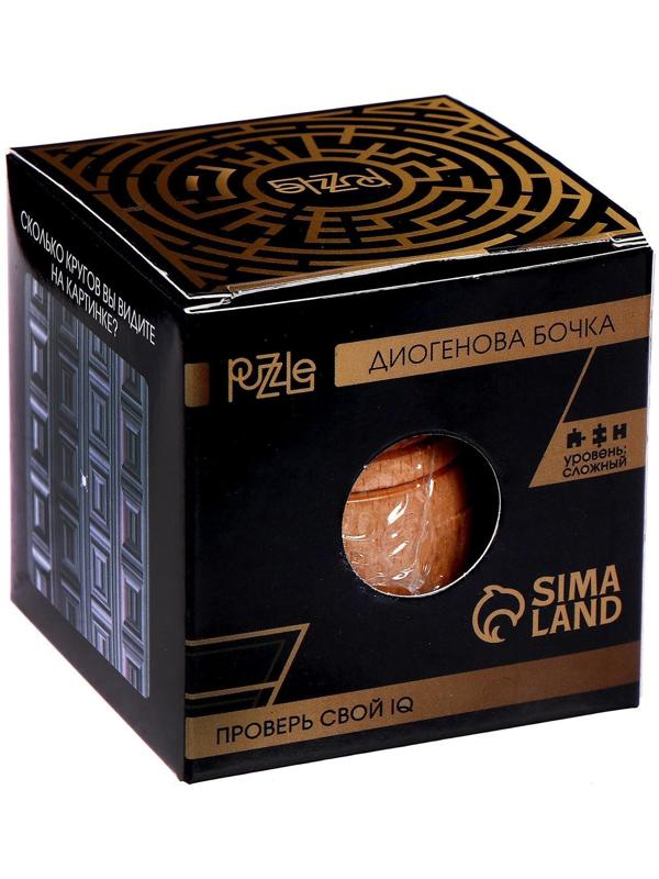 Головоломка деревянная Игры разума «Диогенова бочка»
